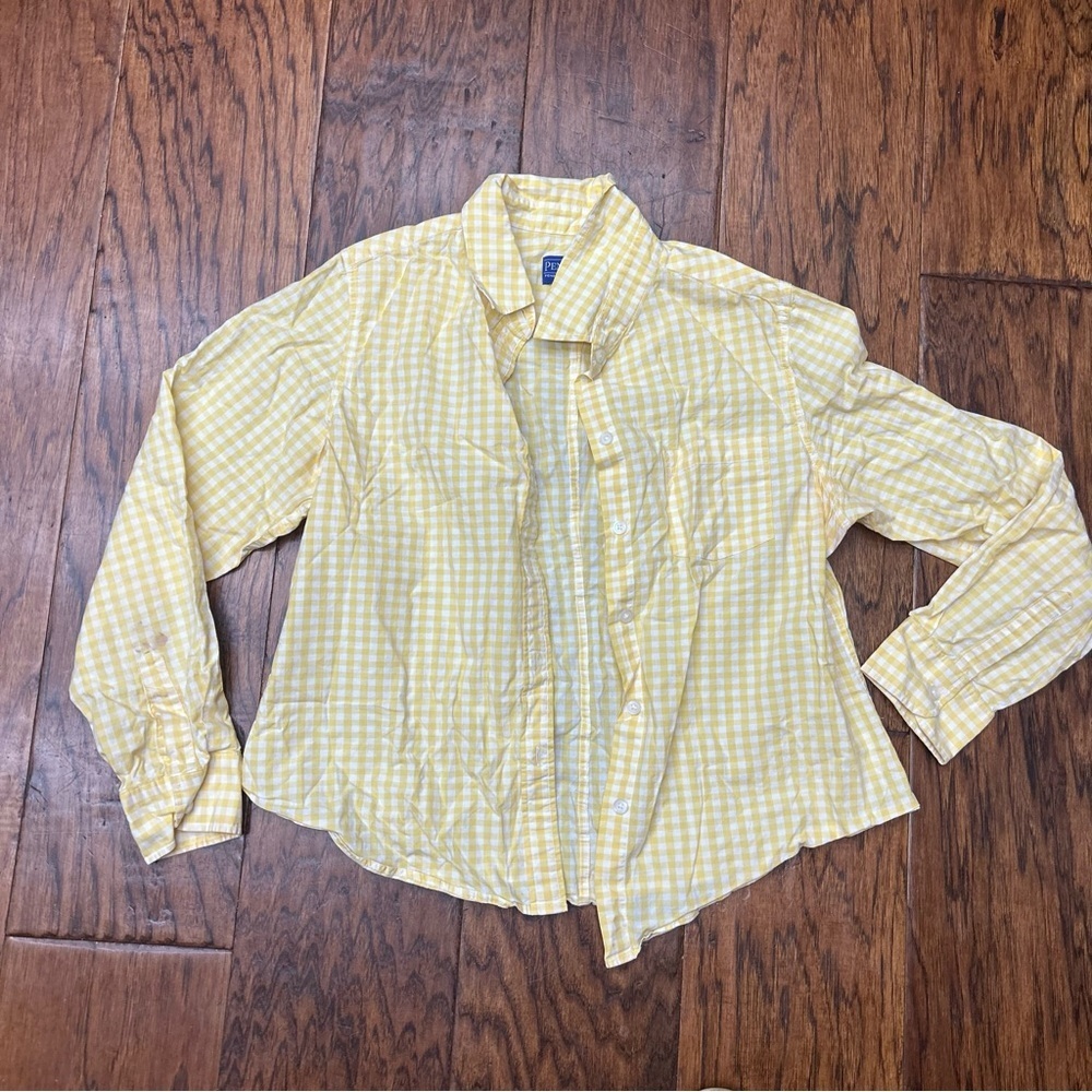Pendleton Gingham Cotton Button Down Shirt - image 1